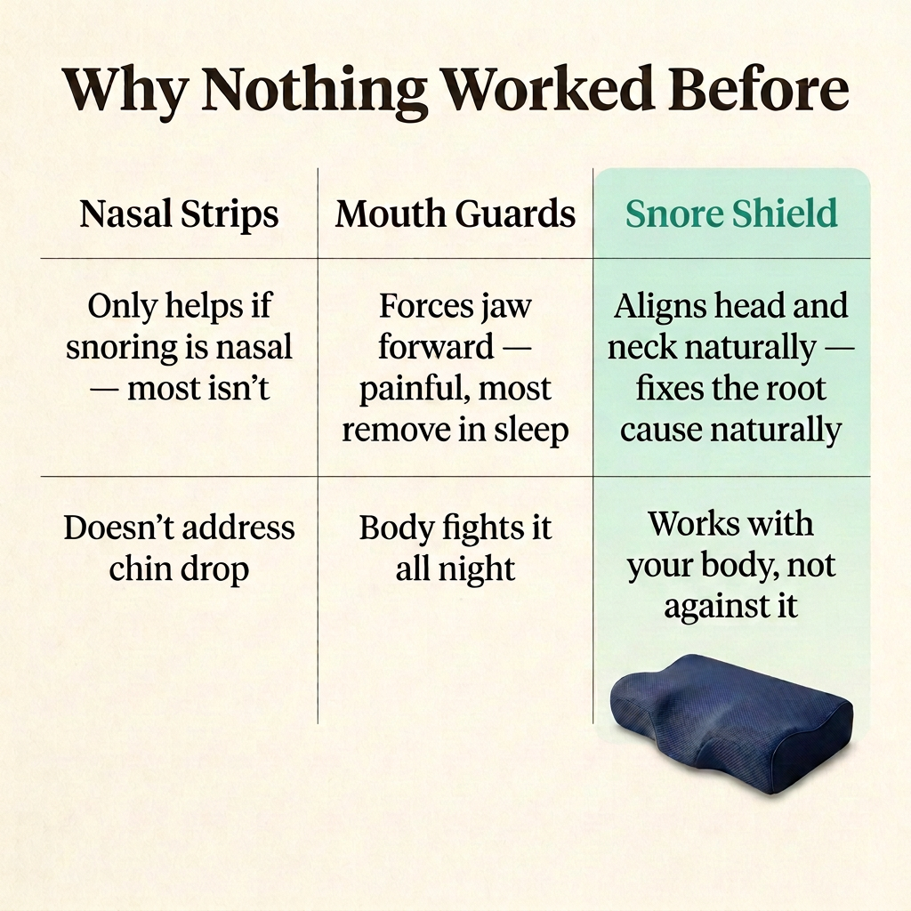 Snore Shield Pillow